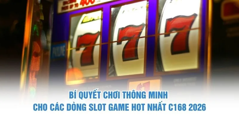 Bí quyết chơi thông minh cho các dòng slot game hot nhất C168 2026