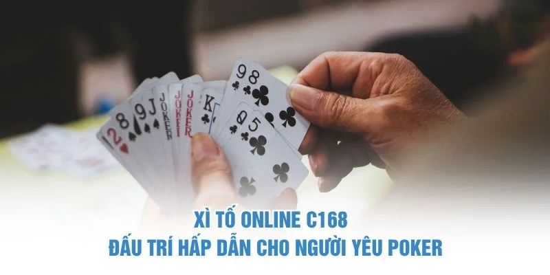 Xì Tố Online C168 – Đấu Trí Hấp Dẫn Cho Người Yêu Poker